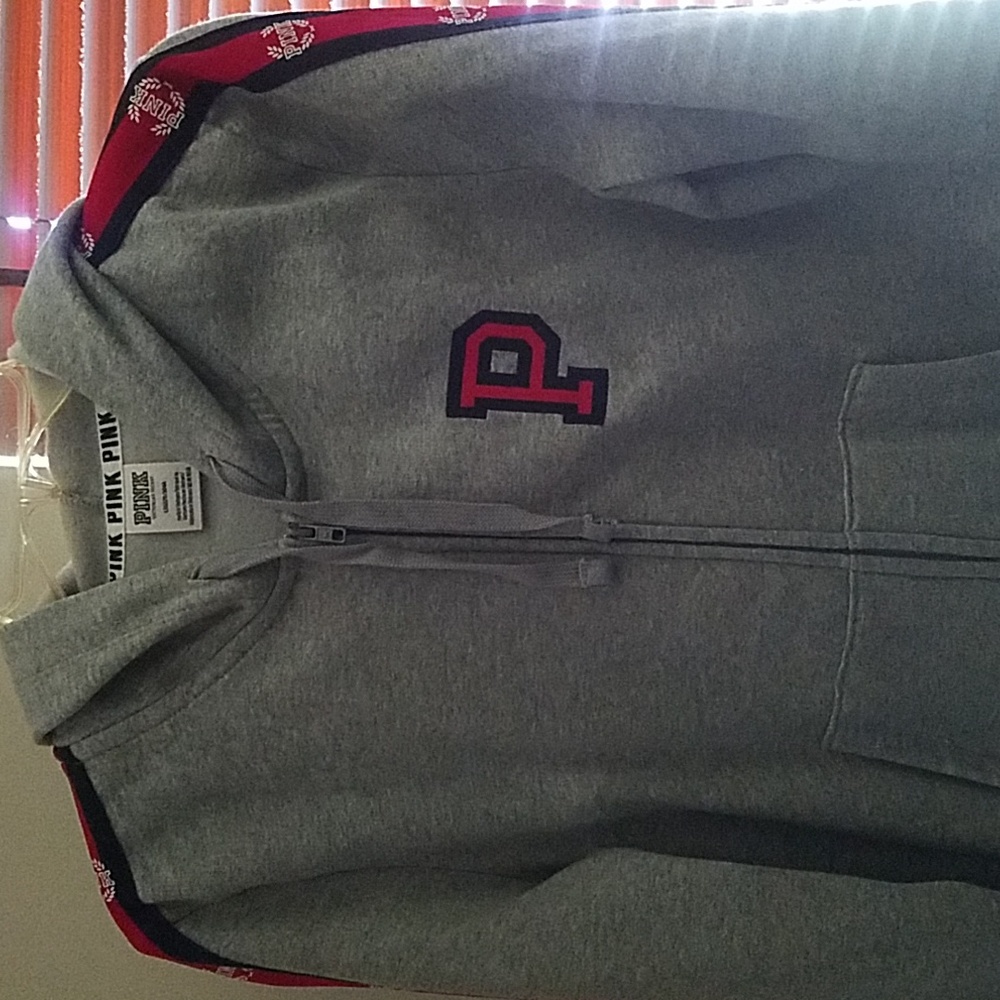 PINK hoodie size lg